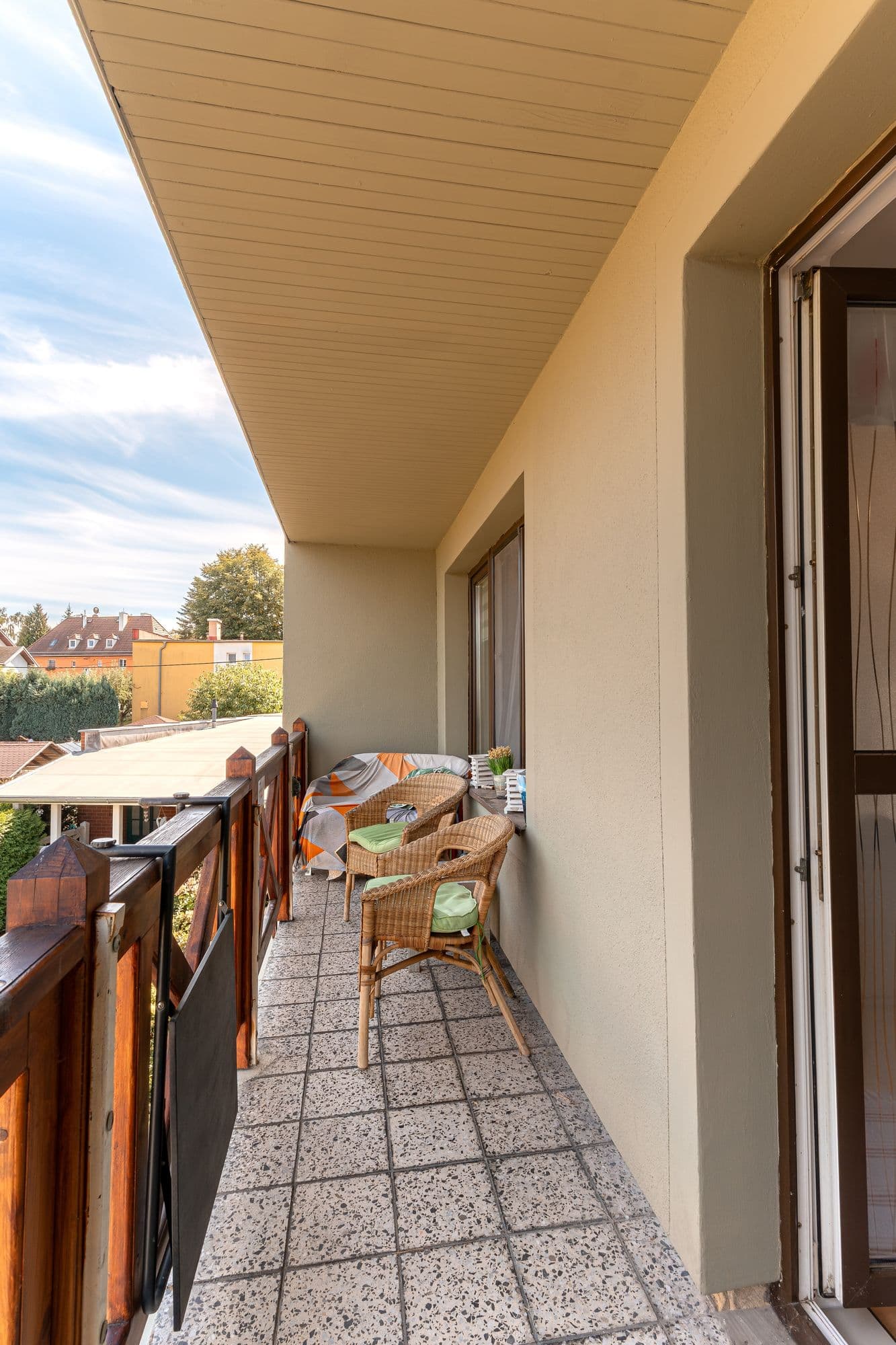 Horní apartmán – balkon