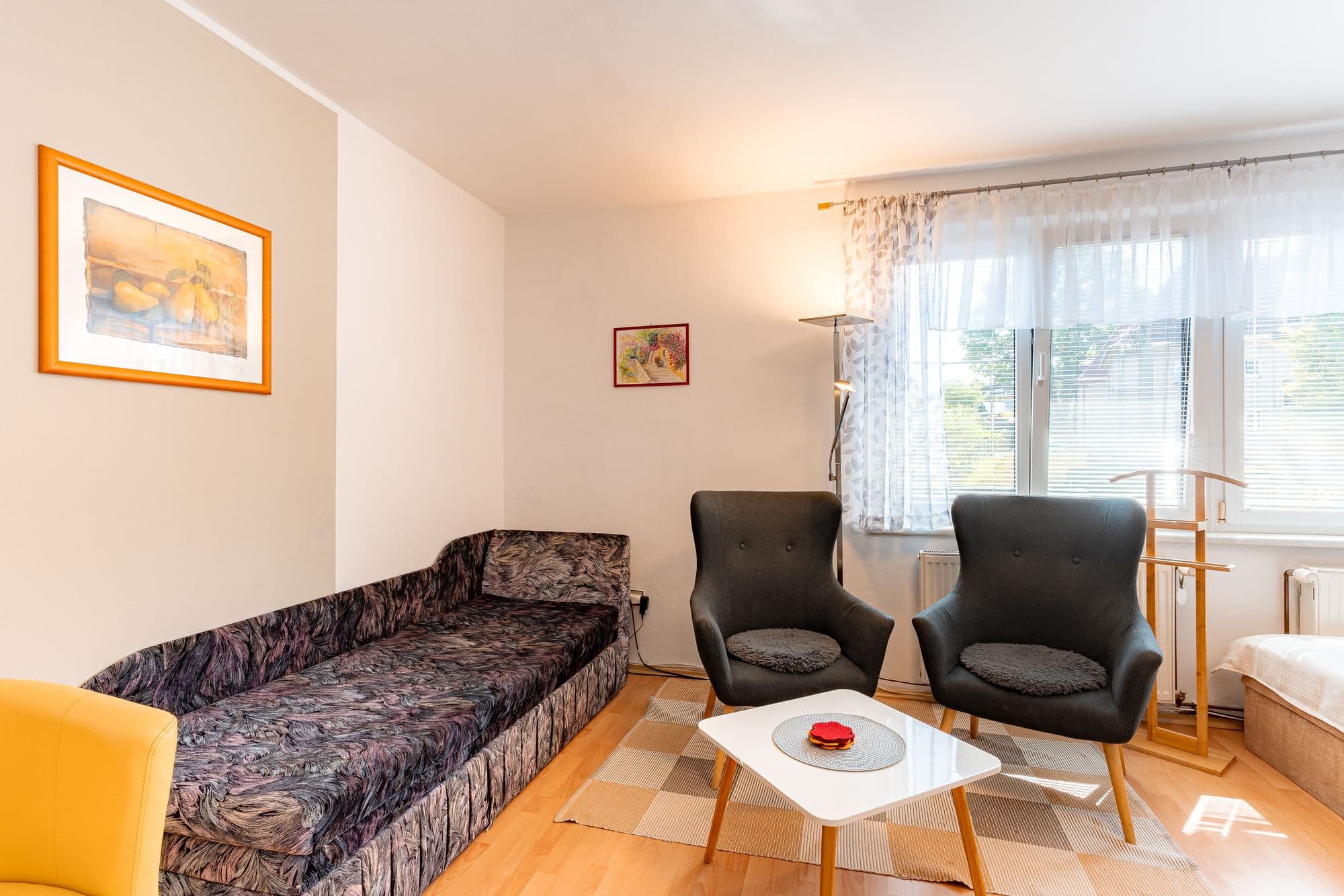 Horní apartmán – pohovka a křesla