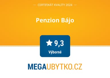 MegaUbytko certifikát 2025